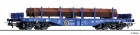 76774 Sachsenmodelle Flat car type Sgmmns 4505 of the ERR with Load